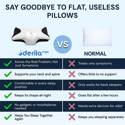 Derila Ergo Memory Foam Pillow V3